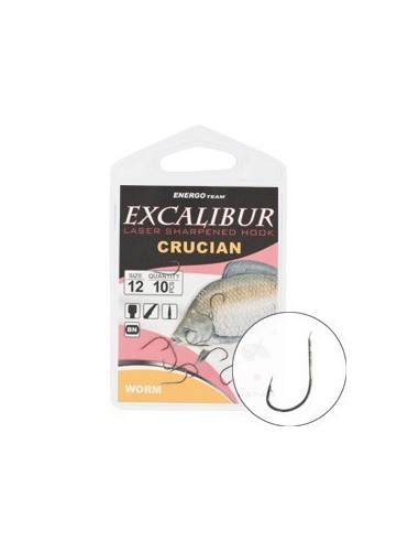 Carlige Excalibur Crucian, 6buc/plic