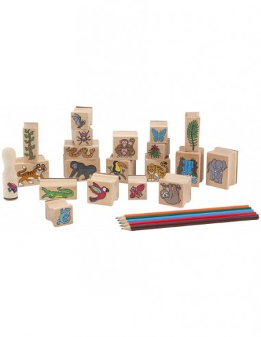 Set stampile Jungla Melissa and Doug