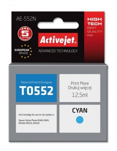 Cartus compatibil t0552 cyan pentru...