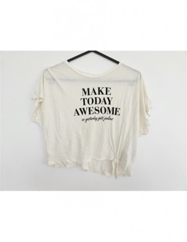 Tricou scurt in talie pentru fete H&M