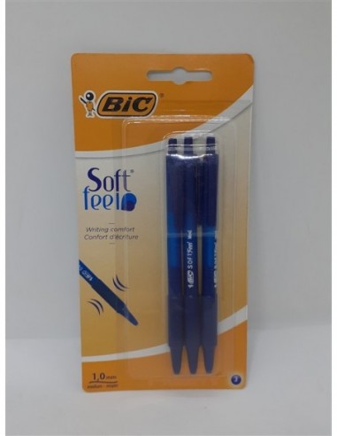 Bic Pachet 3 Pixuri Soft Feel Clic...