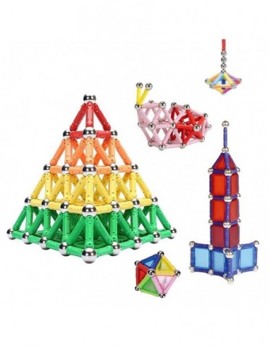 Set constructie magnetic 3d, 138...