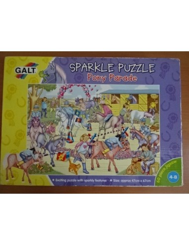 Galt Sparkle Puzzle Pony Parade - Parada Poneilor