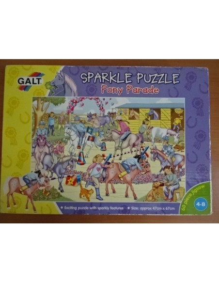 Galt Sparkle Puzzle Pony Parade - Parada Poneilor