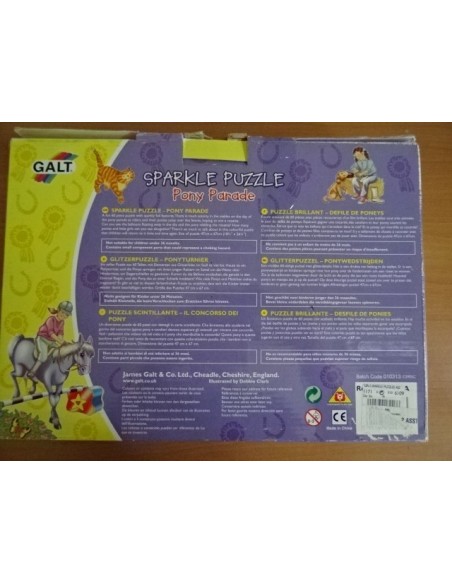 Galt Sparkle Puzzle Pony Parade - Parada Poneilor