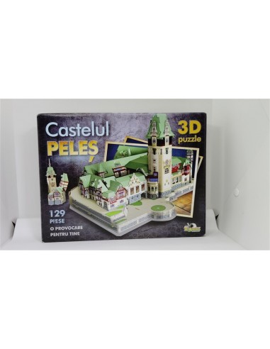 Puzzle 3D Castelul Peles 129 piese...