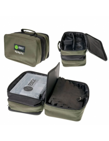 Geanta Zeck Rig Bag+ Tackle Box WP M,...