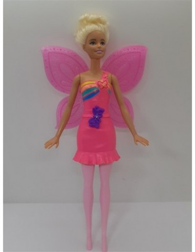 Papusa Barbie Zana cu aripi roz Mattel