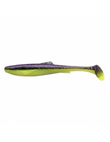 Shad Zeck Dude, Purple Chartreuse,...