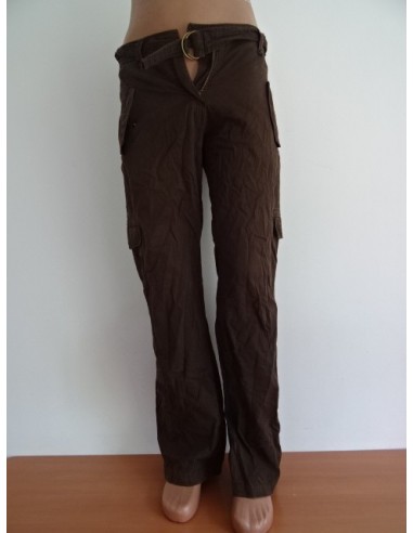 Pantalon dama maro cu buzunare laterale C&A