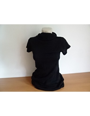 Tricou negru dama simplu