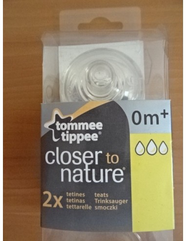 Tetina Closer to Nature cu debit variabil Tommee tippee - set 2 bucati