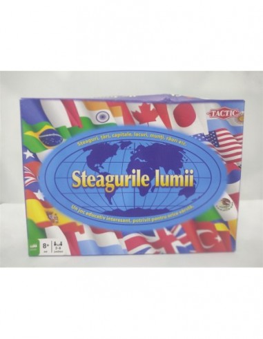 Joc educativ steagurile lumii