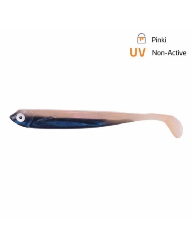 Shad Zeck Zander Gummi, Pinki, 9cm, 3buc