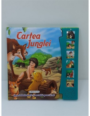 Carte cu sunete Cartea Junglei