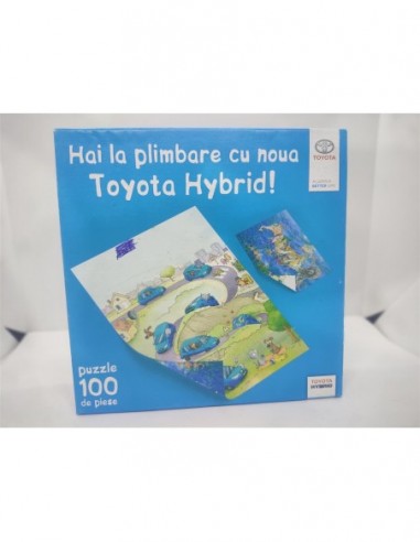 Puzzle Hai la plimbare cu noua Toyota...