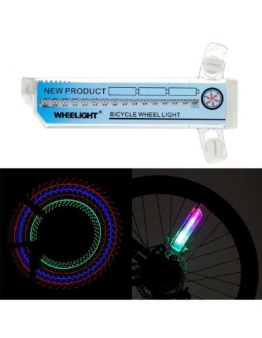 Lumina spita bicicleta 32 led-uri 4...