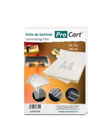 Folie de laminat A4 210-297 mm 75...