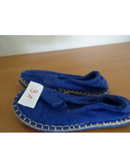 Pantofi albastri baietei material textil