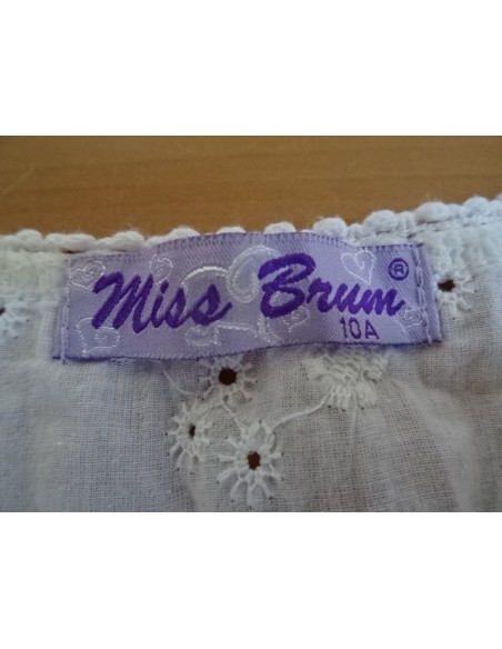 bolero alb fetite Miss Brum