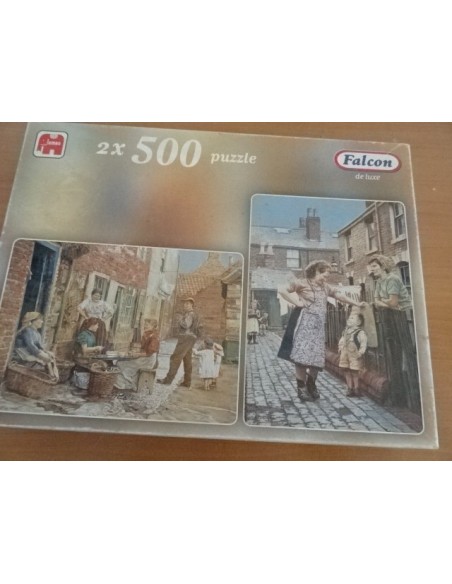 Puzzle dublu Falcon de luxe 500 piese