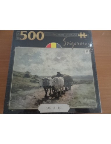 Carul cu boi puzzle Grigorescu 500 piese