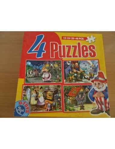 Cutie 4 puzzles diverse imagini