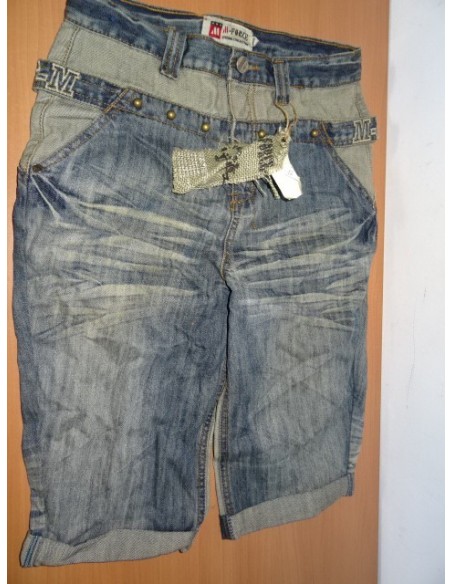 Jeans albastri trei sferturi