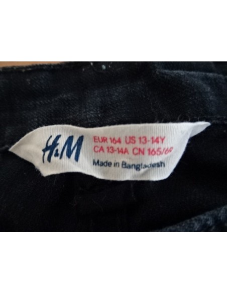 Pantaloni negri jeans H&M