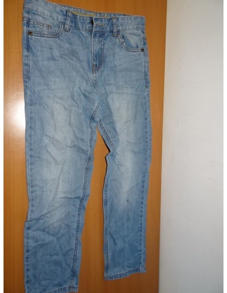 Jeans albastri fete STRAIGHT