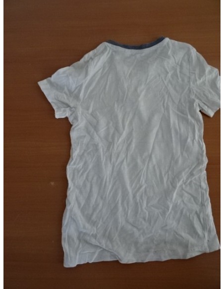 Tricou alb pentru baietei C&A