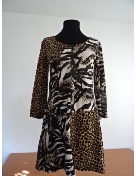 Rochie dama cu model animal print