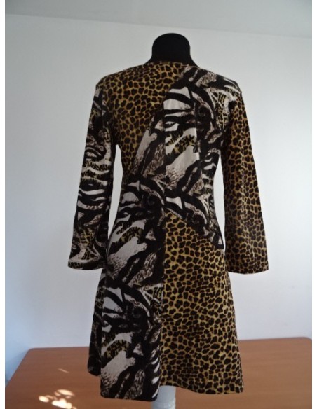 Rochie dama cu model animal print