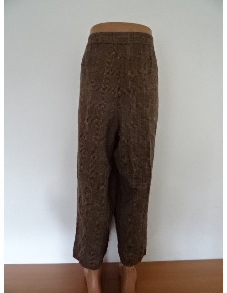 Pantaloni lungi maro de dama