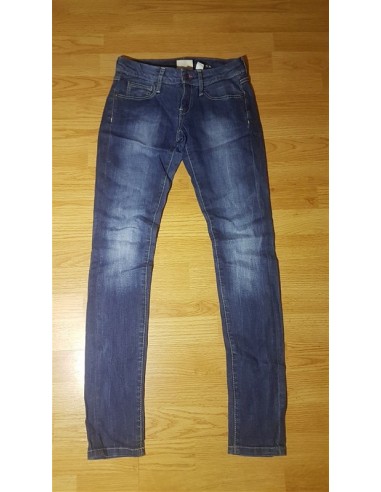 Blugi albastri slim fit Mango