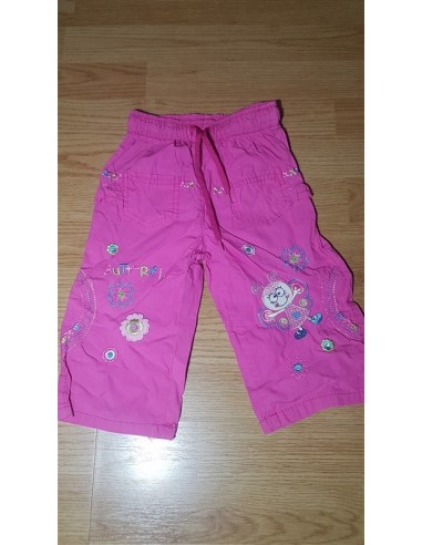 Pantaloni roz cu desen Serene Simay