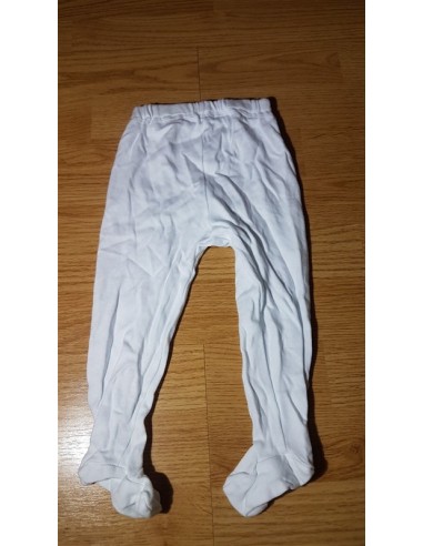 Pantaloni albi cu sosetele Rom Baby