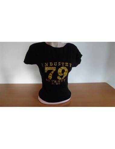 Tricou negru dama model Industry...