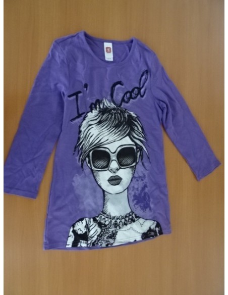 Bluza C&A,mov cu imprimeu