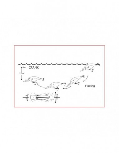 Vobler Cormoran Cor F12 4cm 4.2g Carp